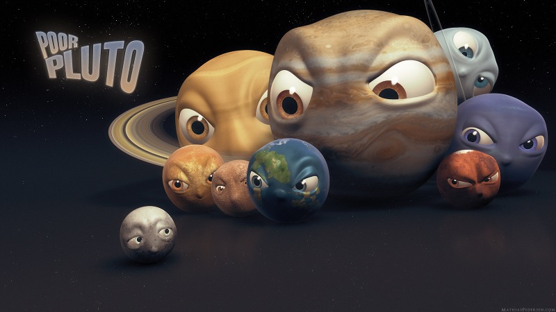 Pluto is Sad